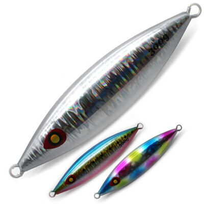 300g Heavy Flat Fall Jig Tuna Fishing Lures Slow Drop Jigs