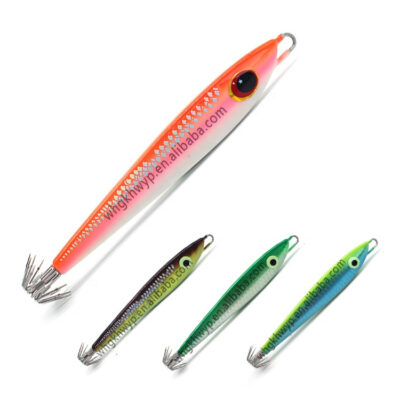 Metal Sardine Jig 60g UV Coating Lead Metal Jig Lure Saltwater Offshore Long Casting Jigging Tuna Lure