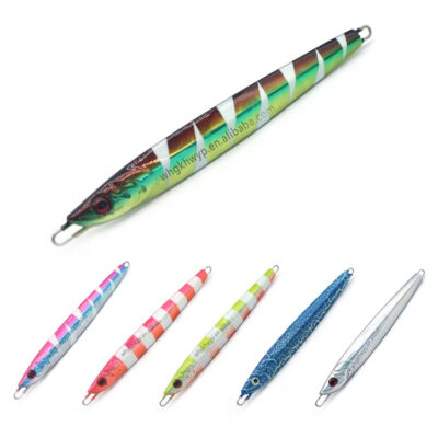 300g Slow Pitch Jig Glow Metal Vertical Jig Saltwater Speed Jigging Fishing Lures