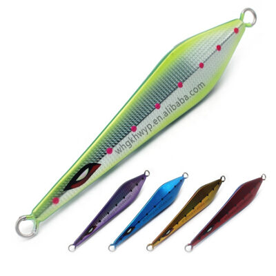 150g Slow Fall Pitch Fishing Lures Jig Sinking Lead Metal Flat Jigs Jigging Lure