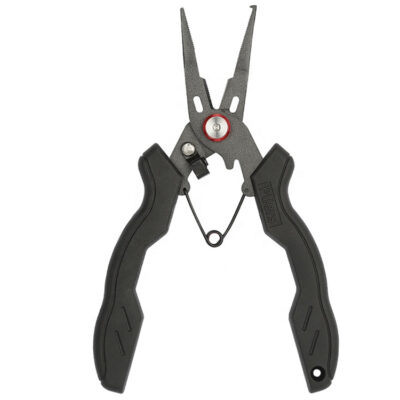 Multifunctional Fishing Pliers Anti Slip Stainless Steel Fishing Plier Scissor with Buckle Fish Line Cutter Clamp Grabber Tackle