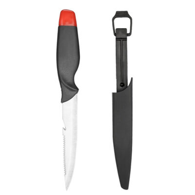 Outdoor custom camping Fixed Blade Knives PP Handle Floating Fillet Knife Field Fishing with Sheath