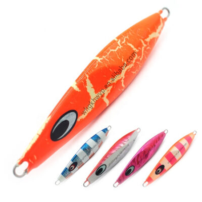 120g New Arrival Lead Flat Fall Slow Jig Slow Metal Jigging lure Fishing Metal Lure Saltwater Jigging Lures