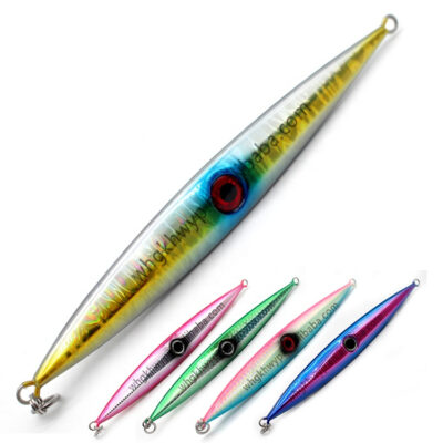 New Metal Jig Lure Slow Pitch Jigging 200g Slow Pitch Jig Fishing Lure Vertical