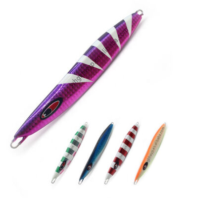 New Knife Fishing Jigging Tuna Sea Fishing Strong Luminous/Glow Metal Jig 200g