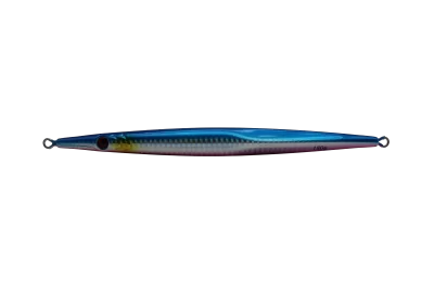 180g slim speed jig premium zebra glow silver